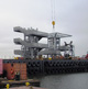 Assembly of USS Intrepid Tower